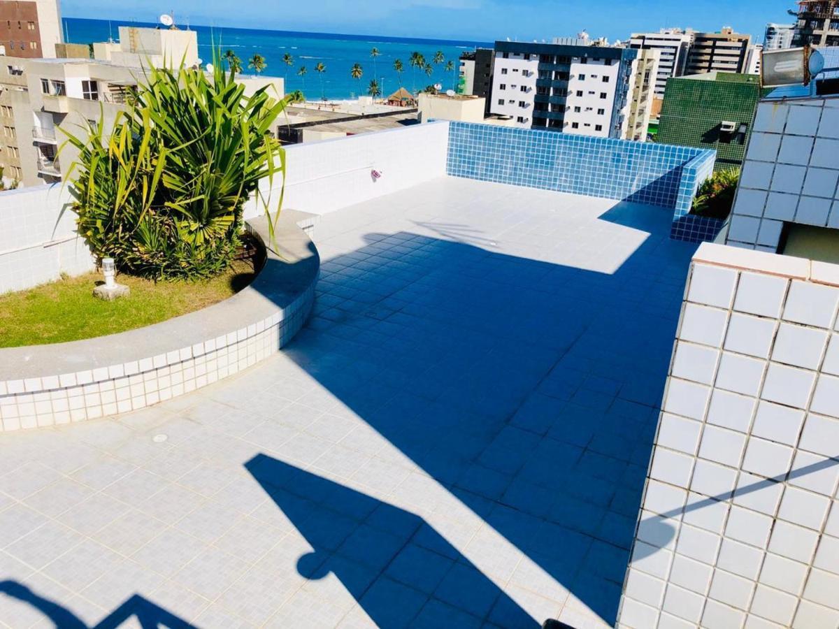 Apto Jatiuca Uma Quadra Da Praia Maceió Esterno foto